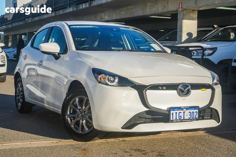 White 2024 Mazda 2 Hatchback G15 Pure