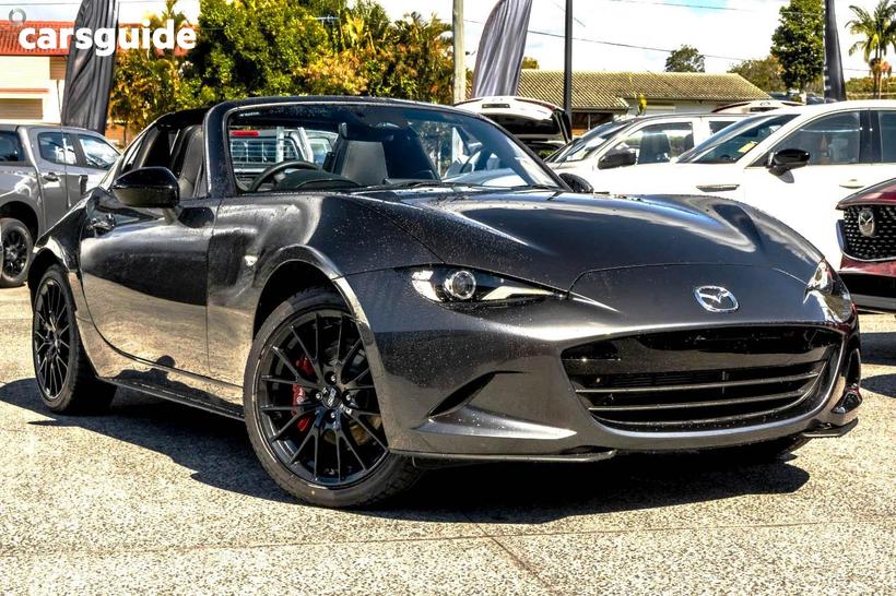 Grey 2026 Mazda MX-5 Convertible G20 Roadster Gt Rs