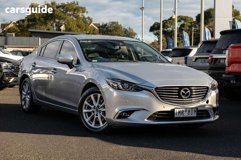 Silver 2017 Mazda 6 Wagon Touring