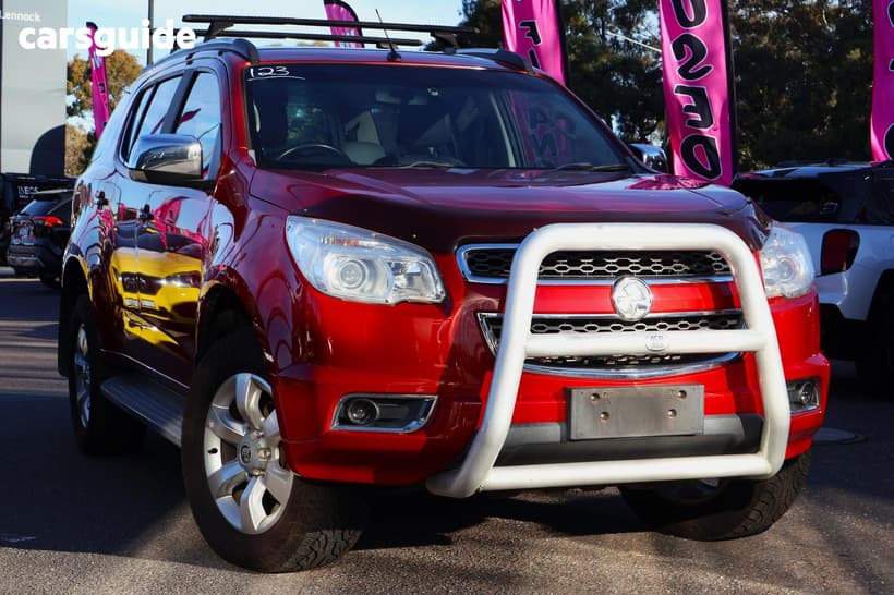 Red 2015 Holden Colorado 7 Wagon Ltz (4X4)