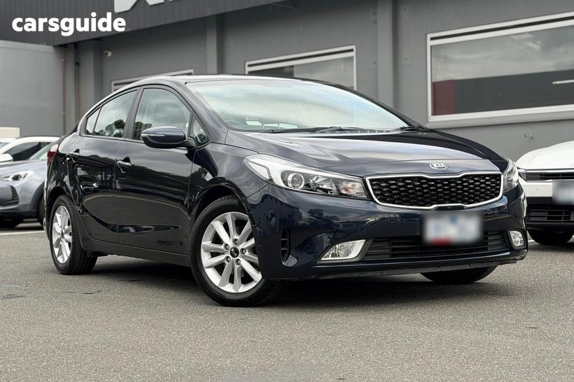 Blue 2016 Kia Cerato Sedan S Premium