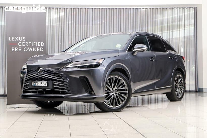 Silver 2025 Lexus Rx450H+ Wagon Sports Luxury Awd Hybrid