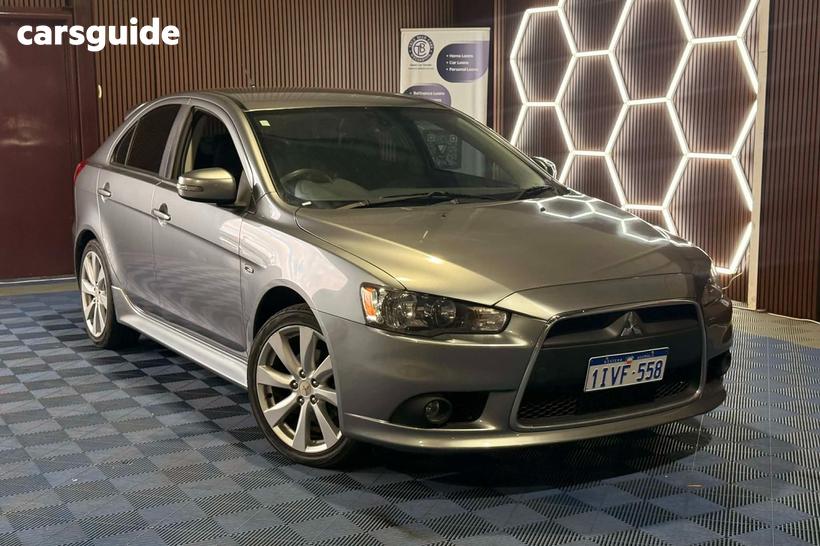 Silver 2014 Mitsubishi Lancer Hatch GSR SPORTBACK CJ MY15