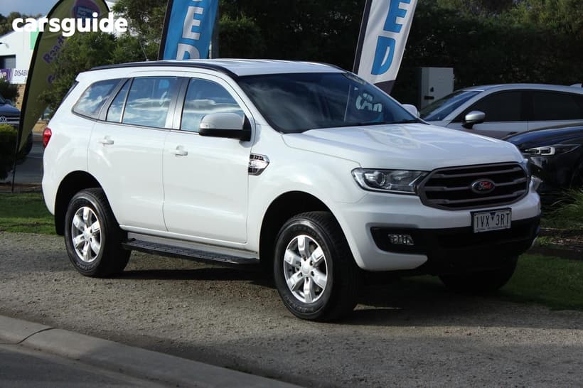 White 2019 Ford Everest Wagon Ambiente (4Wd 5 Seat)