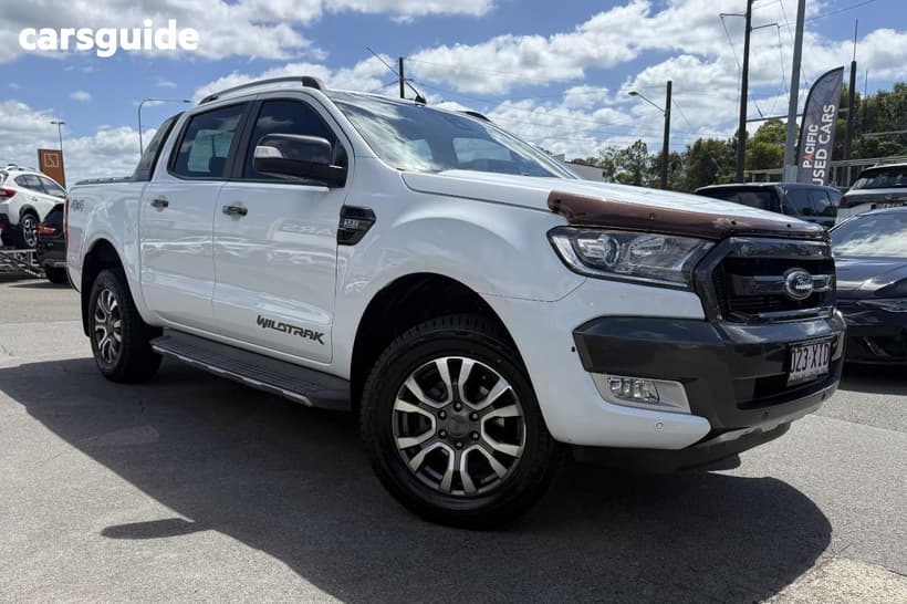White 2017 Ford Ranger Dual Cab Pick-up Wildtrak 3.2 (4X4)