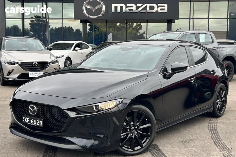 Black 2025 Mazda 3 Hatchback G25 Evolve Sp Vision
