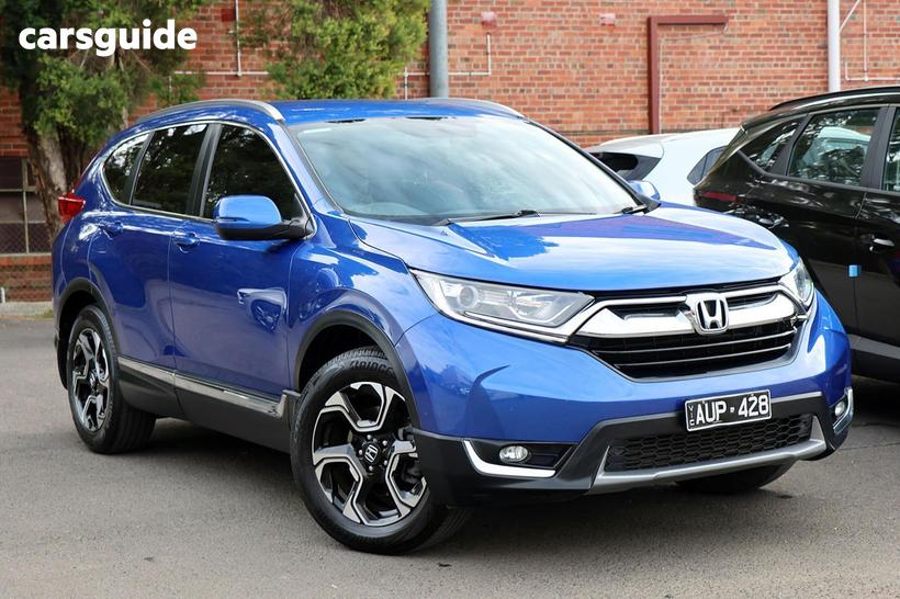 Blue 2018 Honda CR-V Wagon Vti-S (Awd)