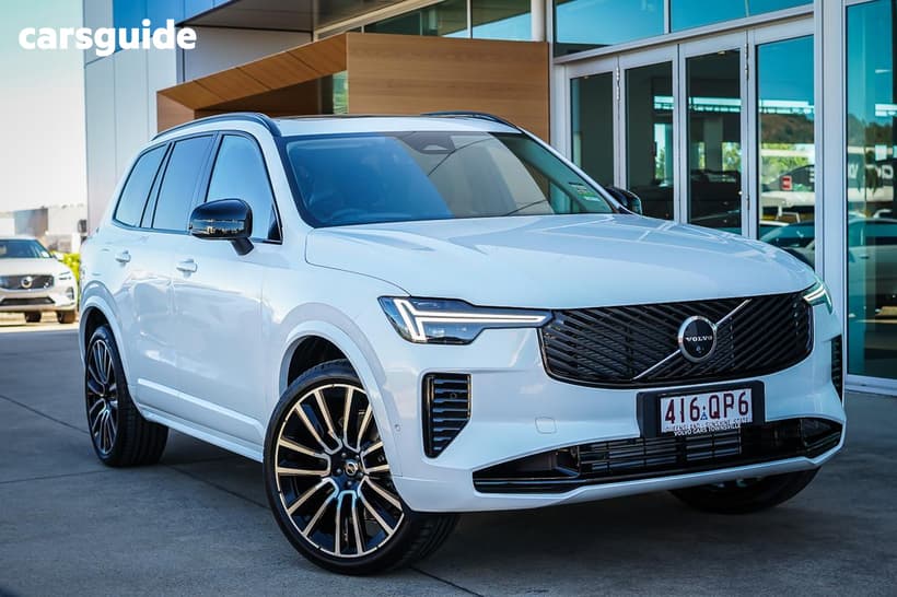 White 2026 Volvo XC90 SUV ULTRA T8 PLUG-IN HYBRID DARK 4X4