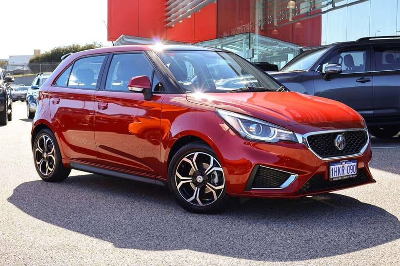 Red 2021 MG MG3 Hatchback Excite (With Navigation)