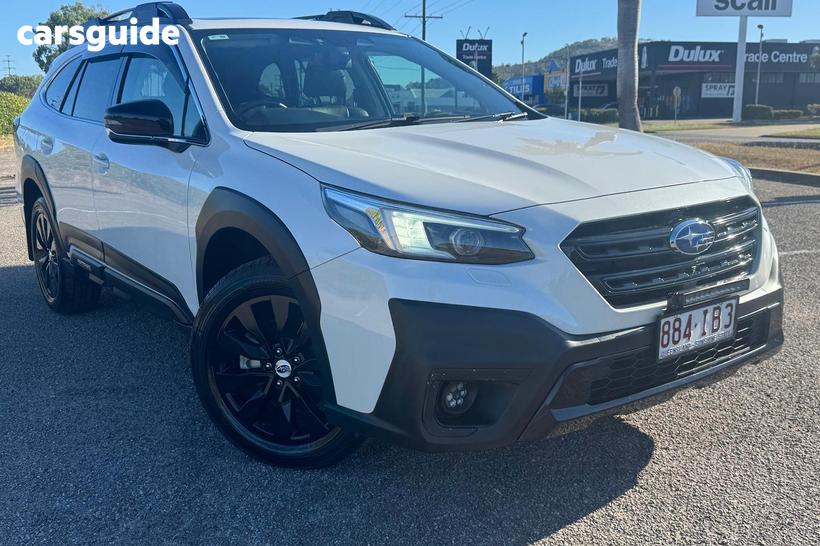White 2023 Subaru Outback Wagon Awd Touring Xt