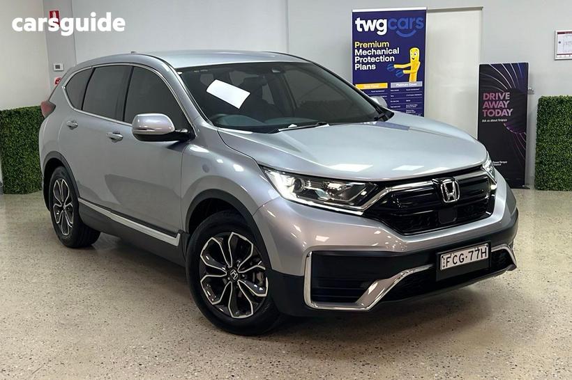 Silver 2022 Honda CR-V Wagon Vti X (2Wd) 5 Seats