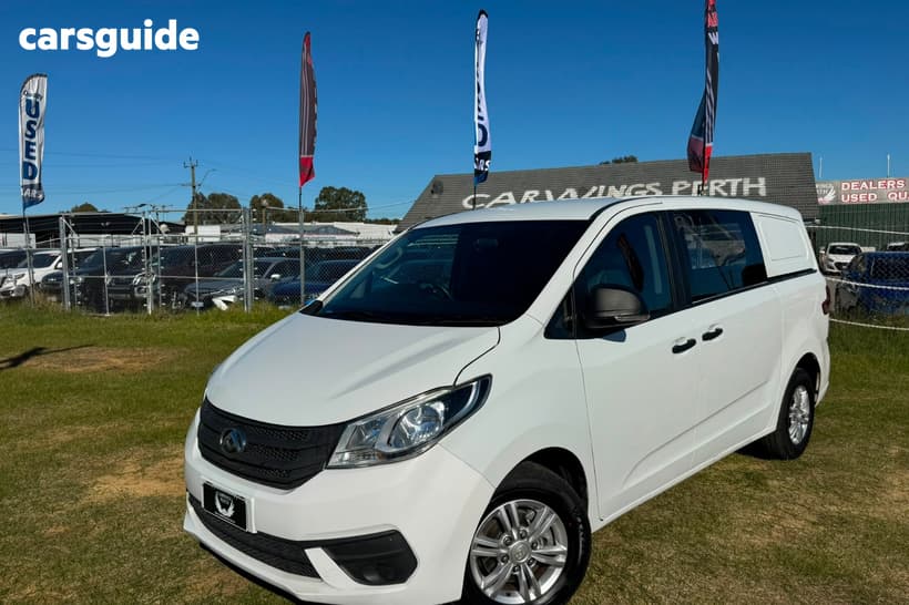White 2023 LDV G10 Van Barn Door