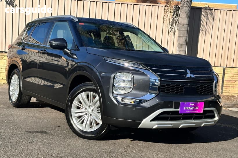 Grey 2024 Mitsubishi Outlander Wagon Ls 7 Seat (2Wd)