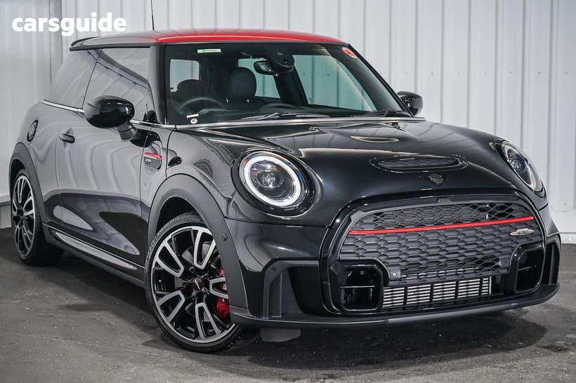 Black 2022 Mini Cooper Hatchback Jcw Classic 3D Hatch