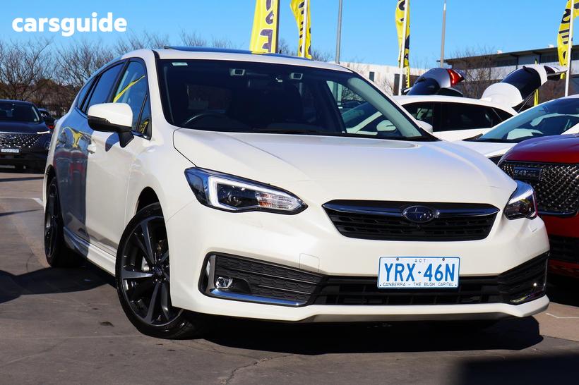 White 2023 Subaru Impreza Hatchback 2.0I-S (Awd)