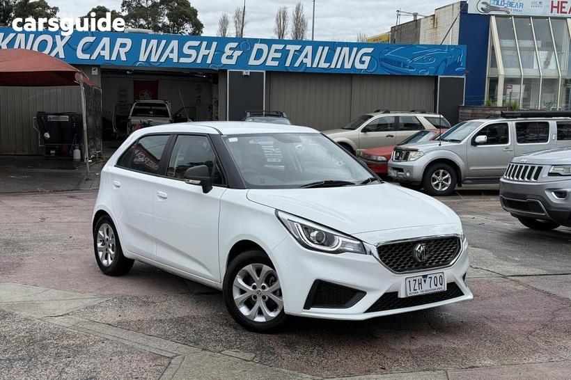 White 2023 MG MG3 Hatchback Core