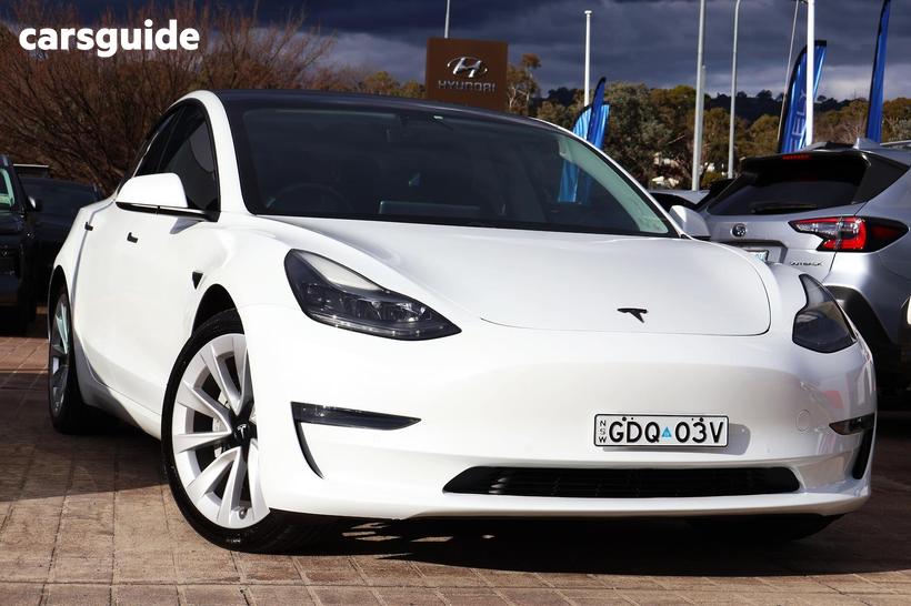 White 2020 Tesla Model 3 Sedan Long Range Awd