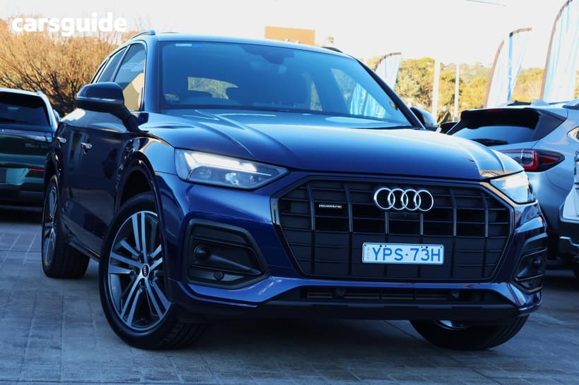 Blue 2021 Audi Q5 Wagon 45 Tfsi Quattro Sport Mhev