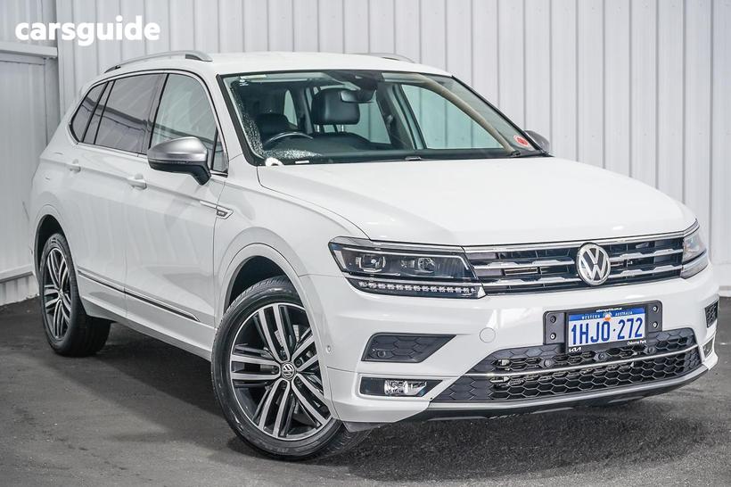 White 2018 Volkswagen Tiguan Wagon Allspace 162 Tsi Highline
