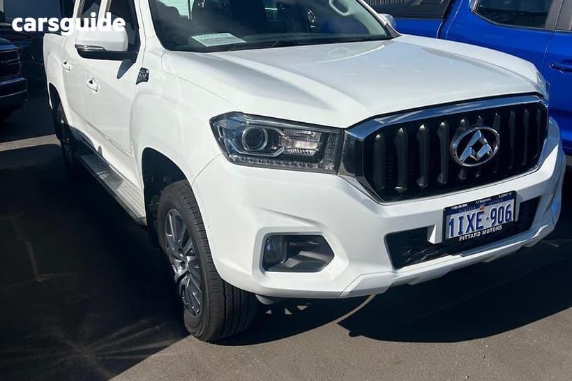 White 2018 LDV T60 Double Cab Utility Pro (4X4)
