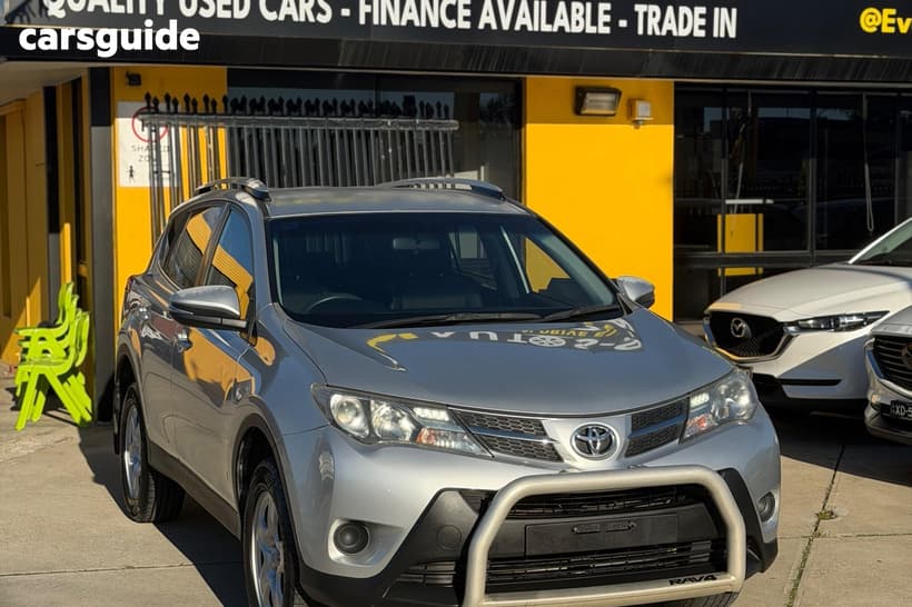 Silver 2013 Toyota RAV4 Wagon Gx (2Wd)