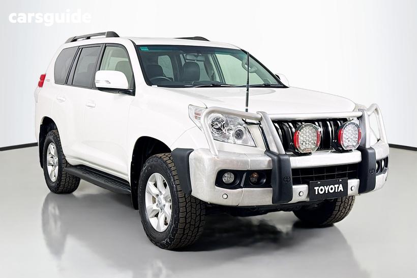 White 2013 Toyota Landcruiser Prado Wagon Altitude (4X4)