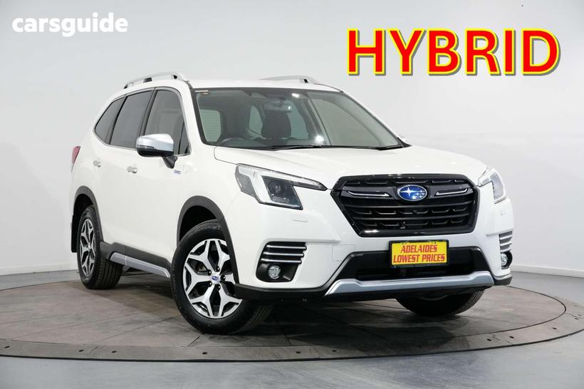 White 2022 Subaru Forester Wagon Hybrid L (Awd)