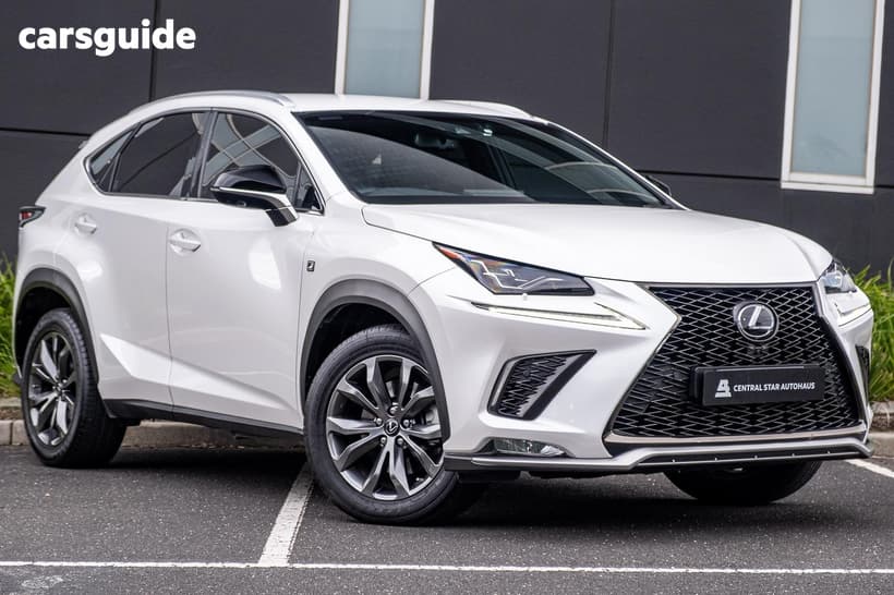 White 2018 Lexus NX300 Wagon F Sport (Fwd)