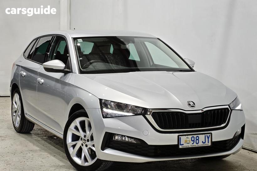Silver 2021 Skoda Scala Hatchback 110 Tsi Ambition