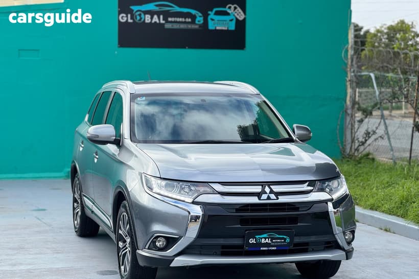 Grey 2016 Mitsubishi Outlander Wagon Ls (4X2)