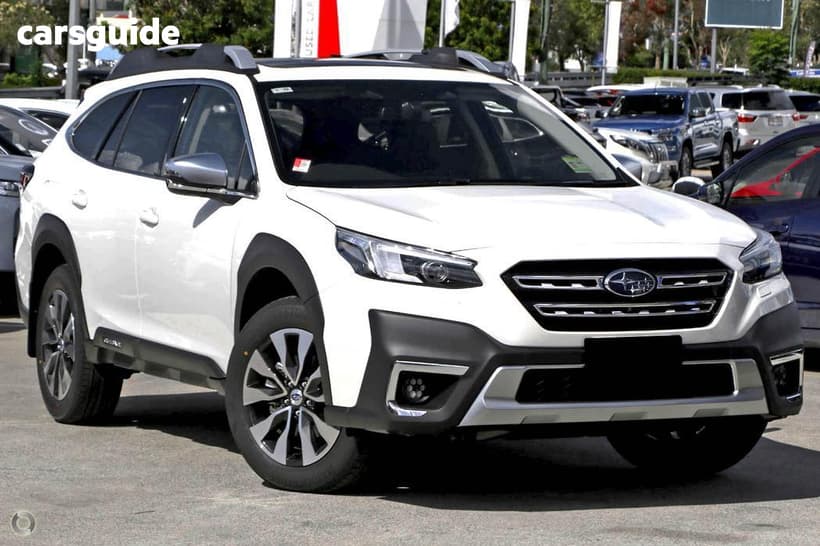 White 2025 Subaru Outback Wagon Awd Touring Xt