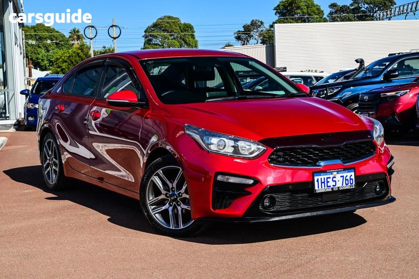 Red 2020 Kia Cerato Sedan Sport+ Safety Pack