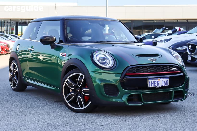 Green 2020 Mini Cooper Hatchback John Cooper Works 3D Hatch