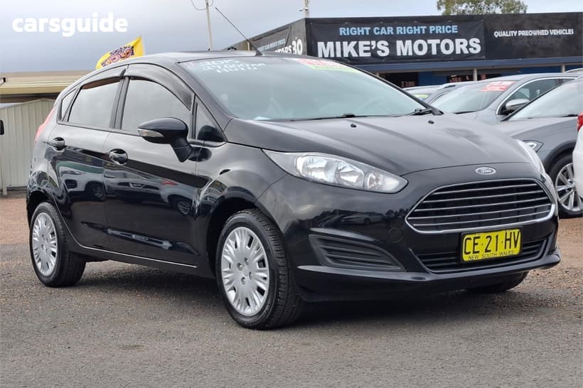 Black 2015 Ford Fiesta Hatchback Ambiente
