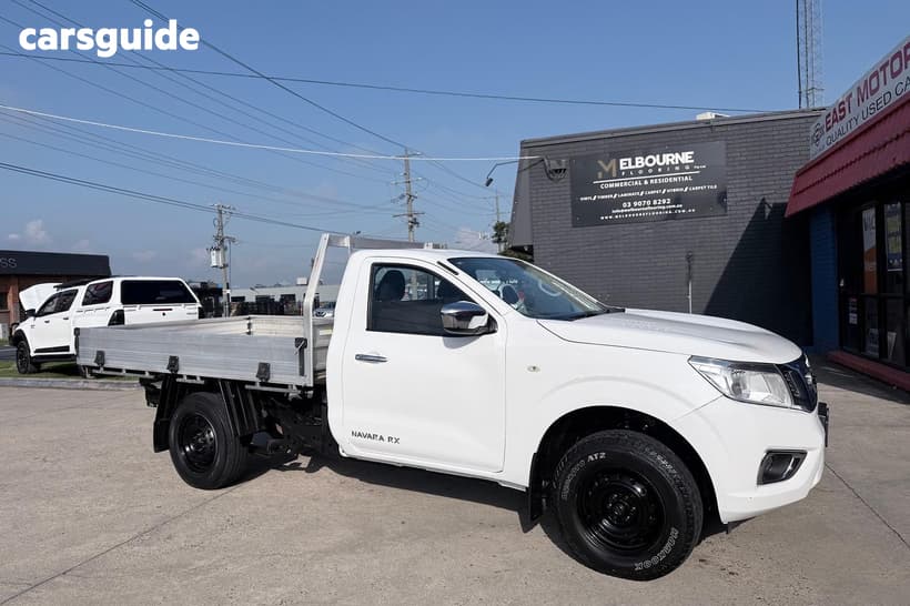 White 2017 Nissan Navara Cab Chassis Rx (4X2)