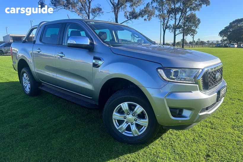 Silver 2021 Ford Ranger Double Cab Pick Up Xlt 3.2 (4X4)