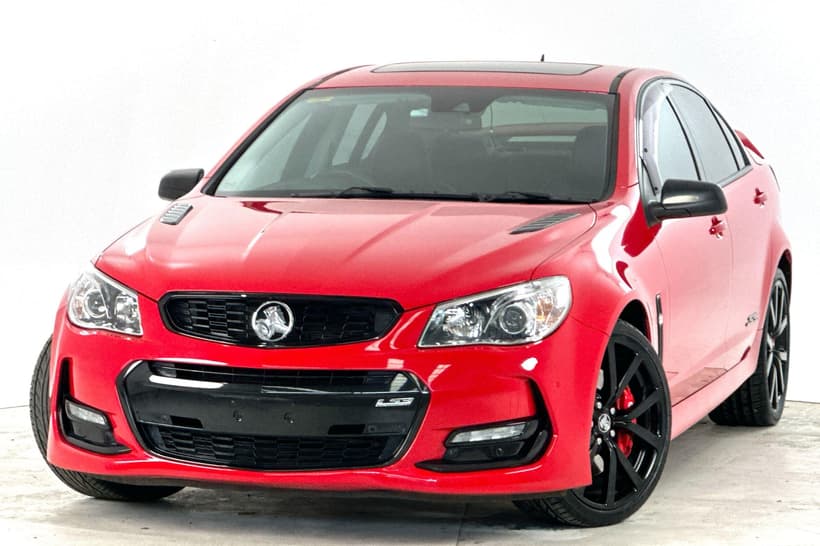 Red 2017 Holden Commodore Sedan Ss-V