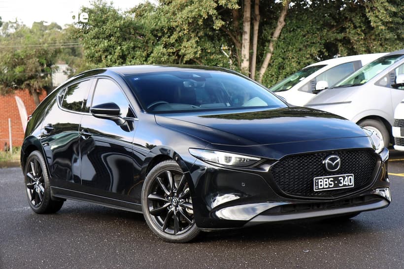 Black 2019 Mazda 3 Hatchback G25 Astina