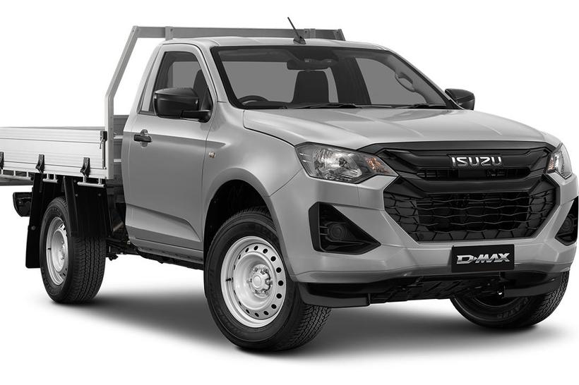 Silver 2026 Isuzu D-MAX Cab Chassis Sx (4X2) High-Ride