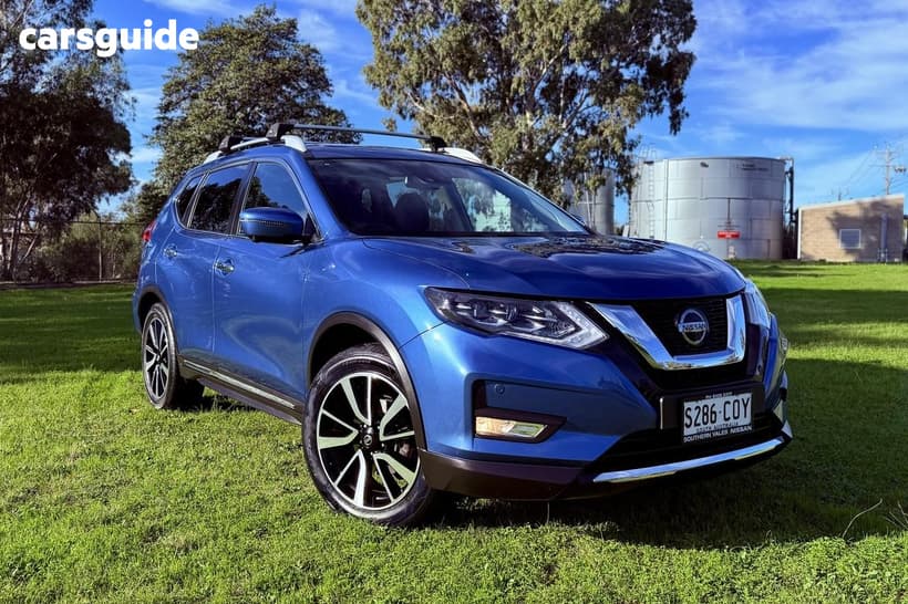 Blue 2022 Nissan X-Trail Wagon Ti (4Wd)
