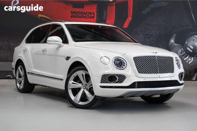 White 2016 Bentley Bentayga Wagon 5 Seat