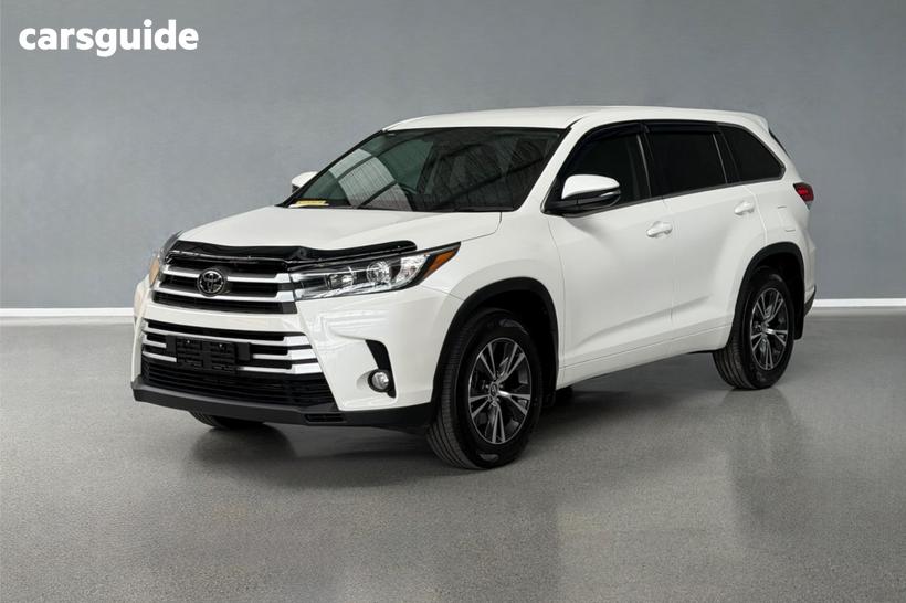 White 2018 Toyota Kluger Wagon Gx (4X4)