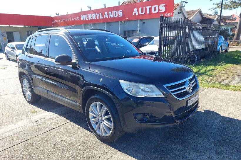 Black 2010 Volkswagen Tiguan Wagon 125 Tsi