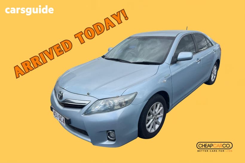 Grey 2010 Toyota Camry Sedan Hybrid