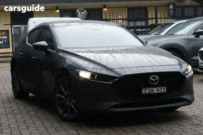 Grey 2021 Mazda 3 Hatchback G20 Evolve