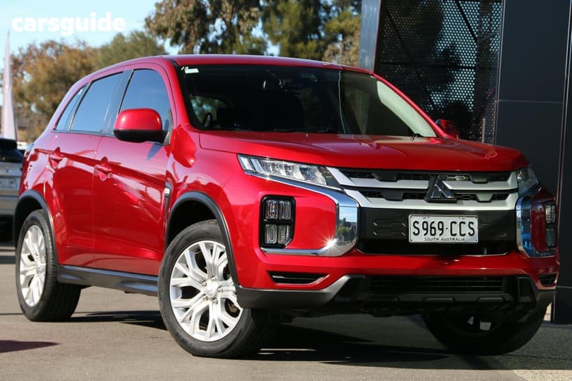 Red 2019 Mitsubishi ASX Wagon Es (2Wd)