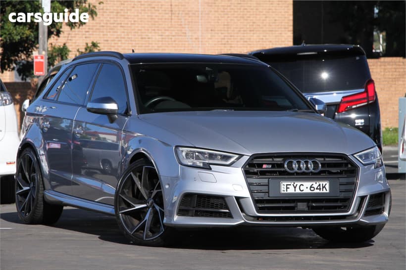 Silver 2019 Audi S3 Hatchback Sportback 2.0 Tfsi Quattro