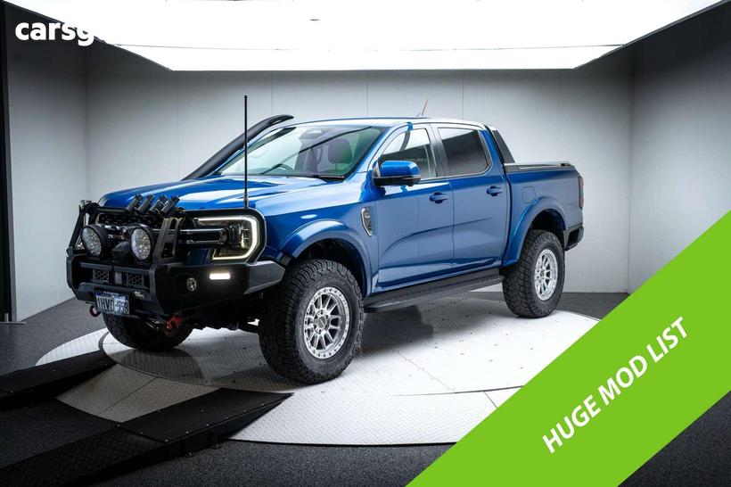 Blue 2023 Ford Ranger Double Cab Pick Up Xlt 2.0 (4X4)