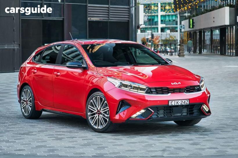 Grey 2021 Kia Cerato Hatchback Gt