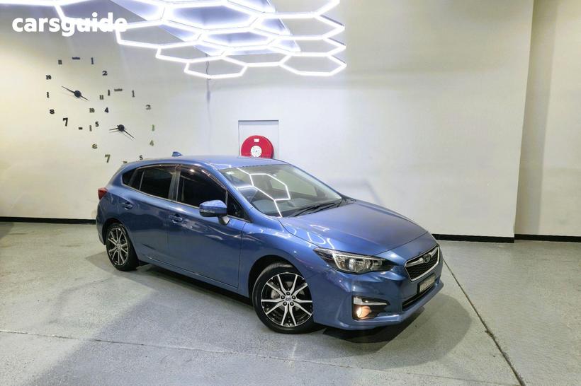 Blue 2018 Subaru Impreza Hatchback 2.0I-L (Awd)